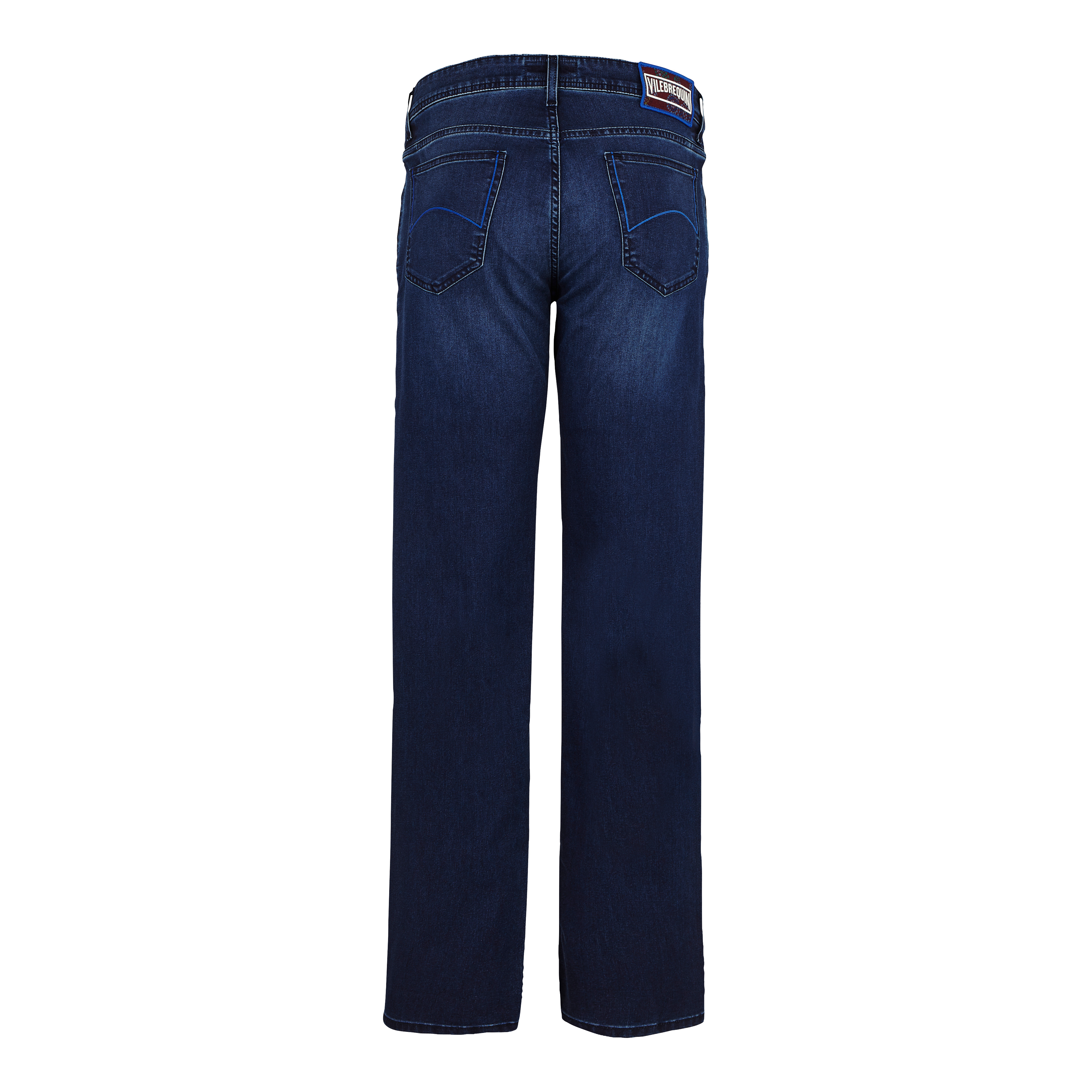 Men 5-Pockets Denim Pants Mosaïque - 2