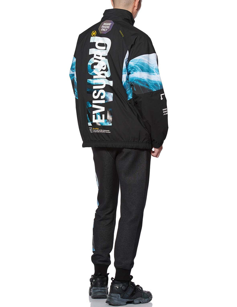 Glacier Logo Print Padded Windbreaker 6