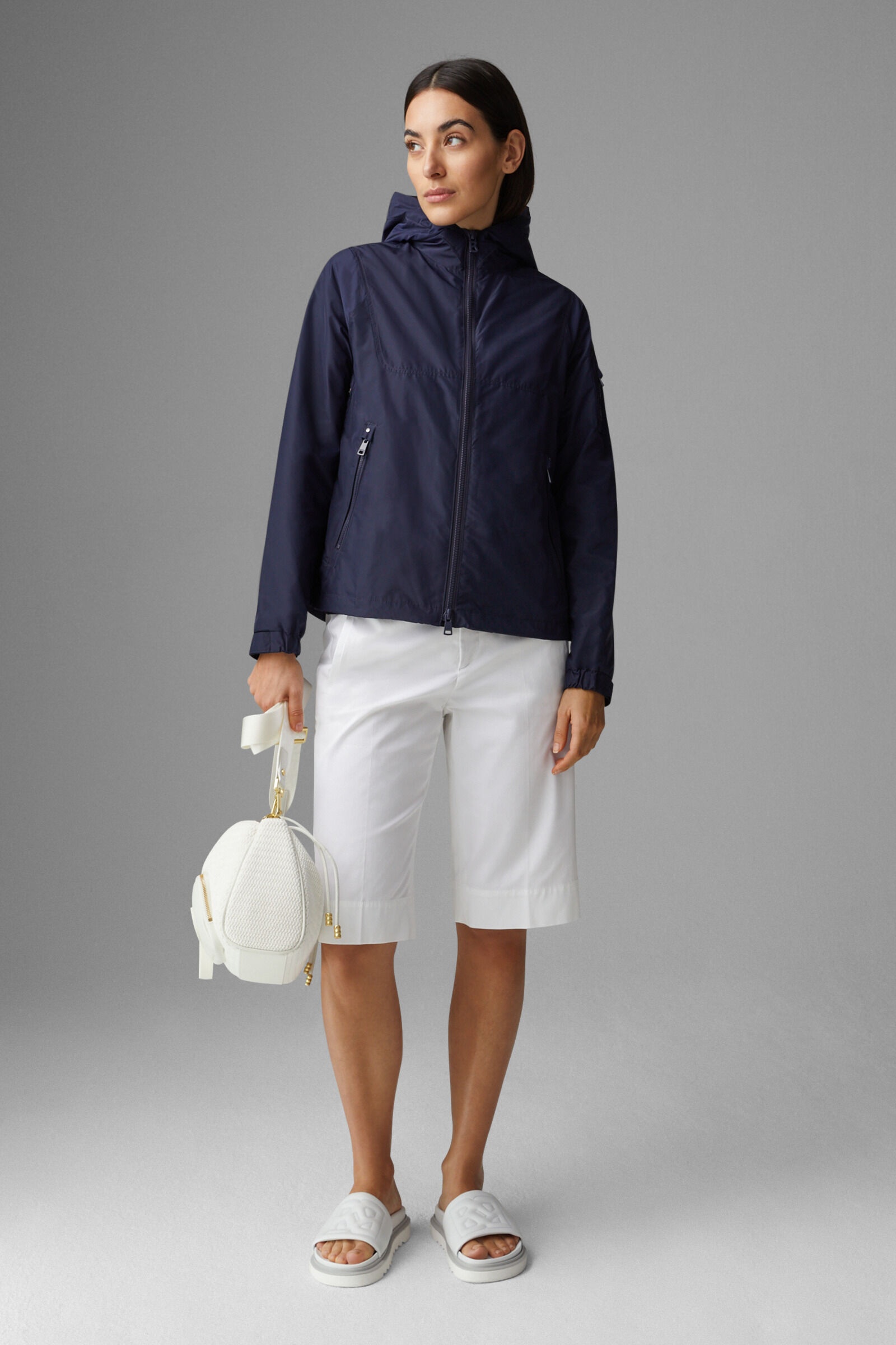 Zafina Jacket in Navy blue - 4