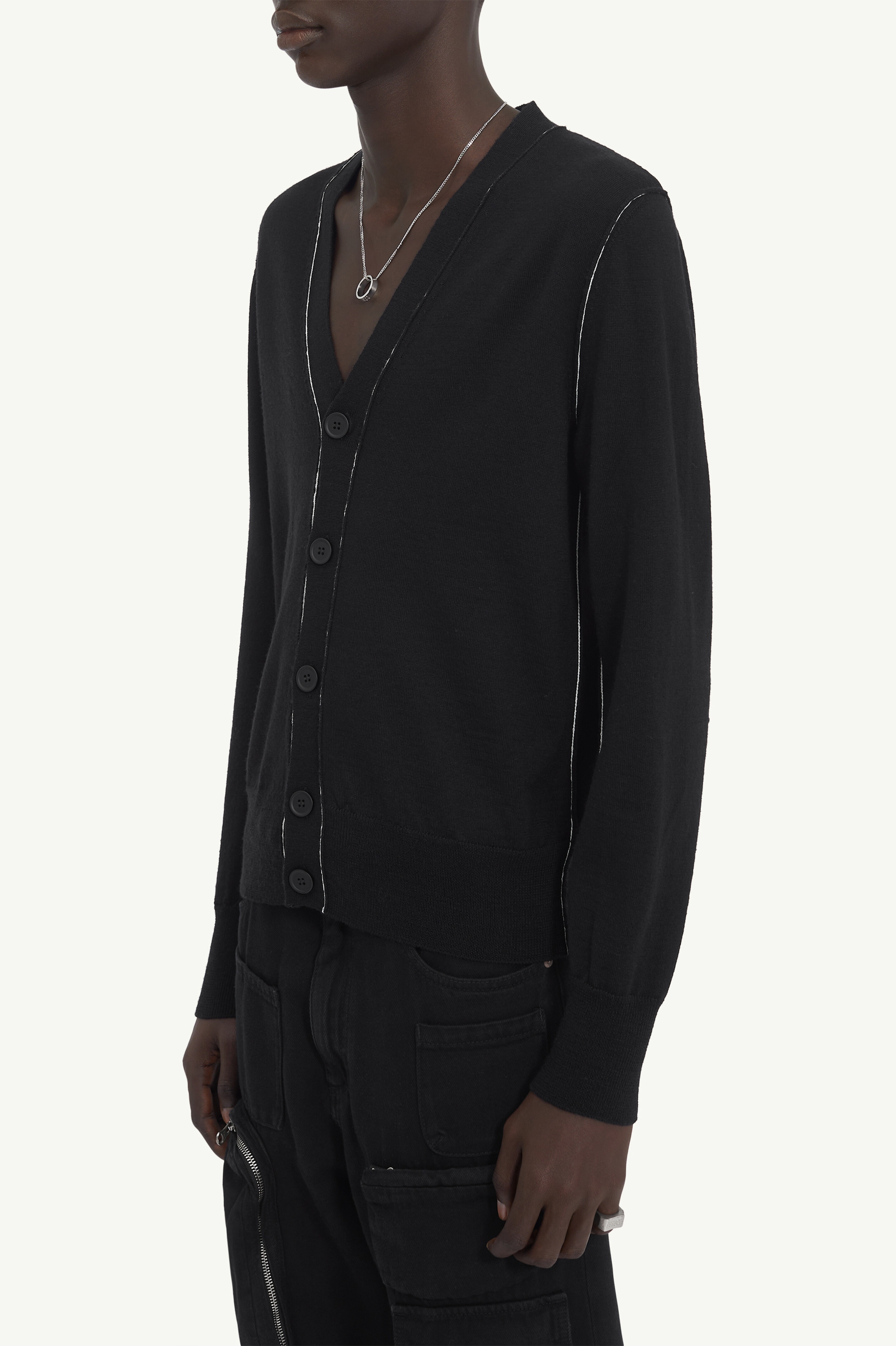 Wool Cardigan - 5
