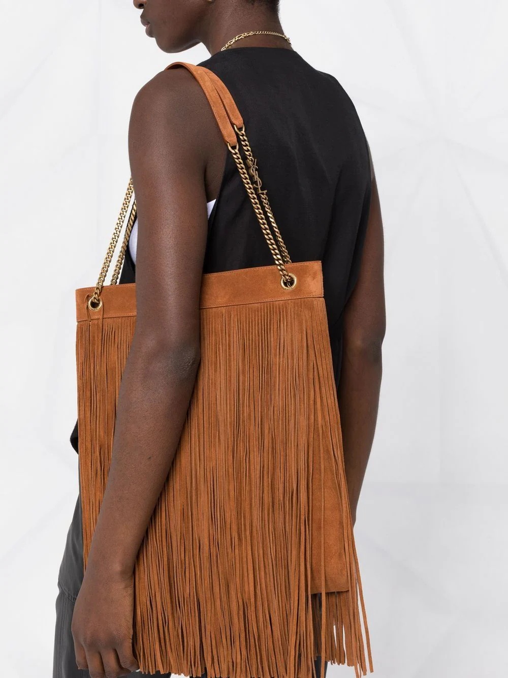 Grace fringed shoulder bag - 3