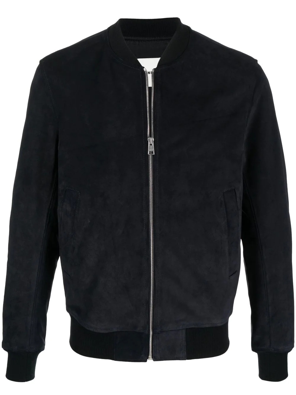 zipped bomber jacket - 1