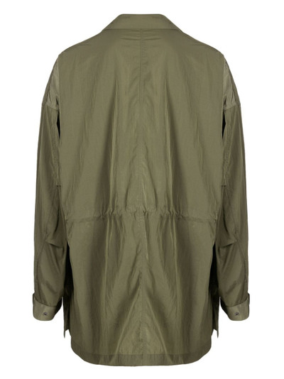 Fumito Ganryu notched-lapels press-stud fastening jacket outlook