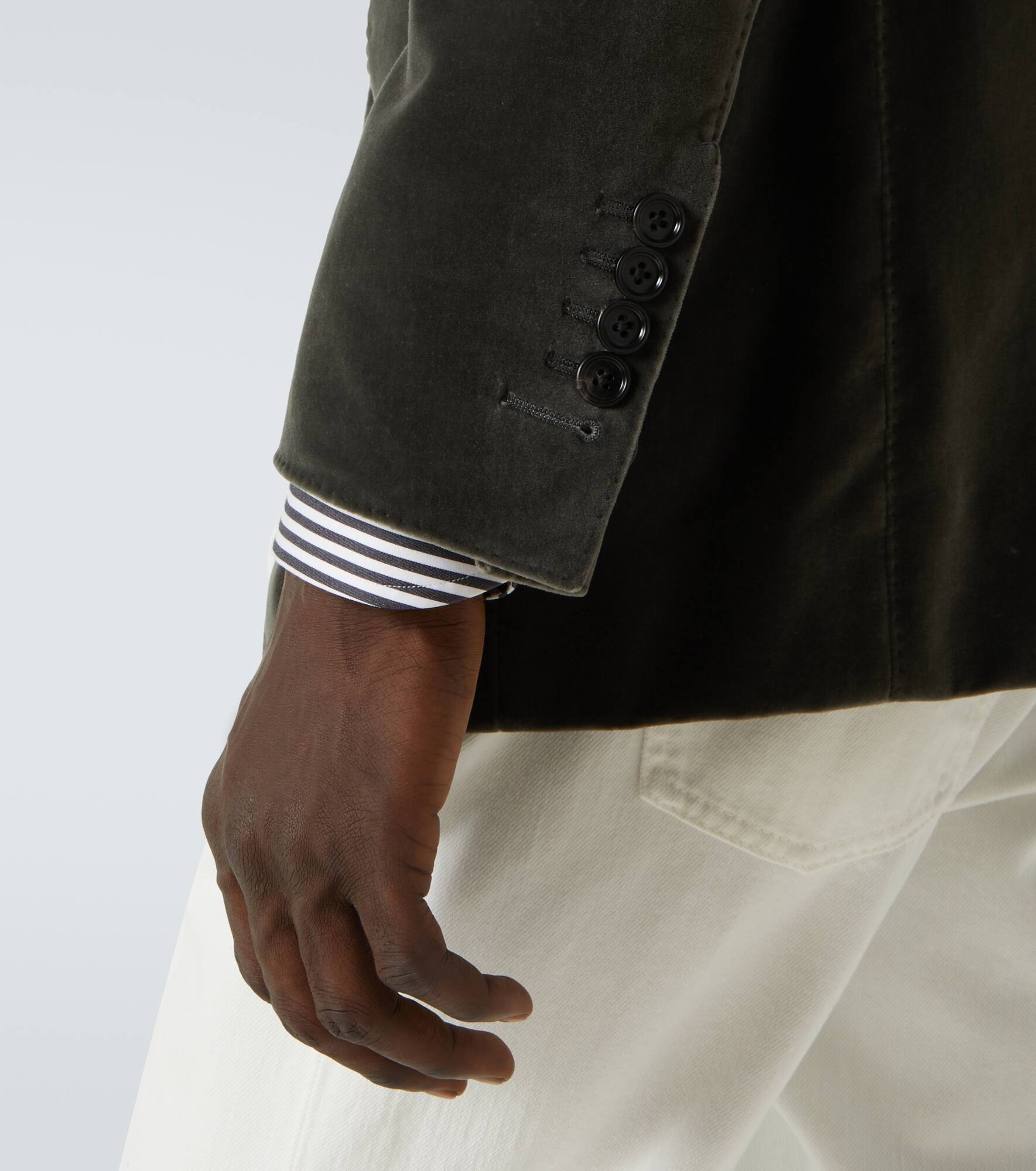 Dyllan cotton velvet blazer - 6