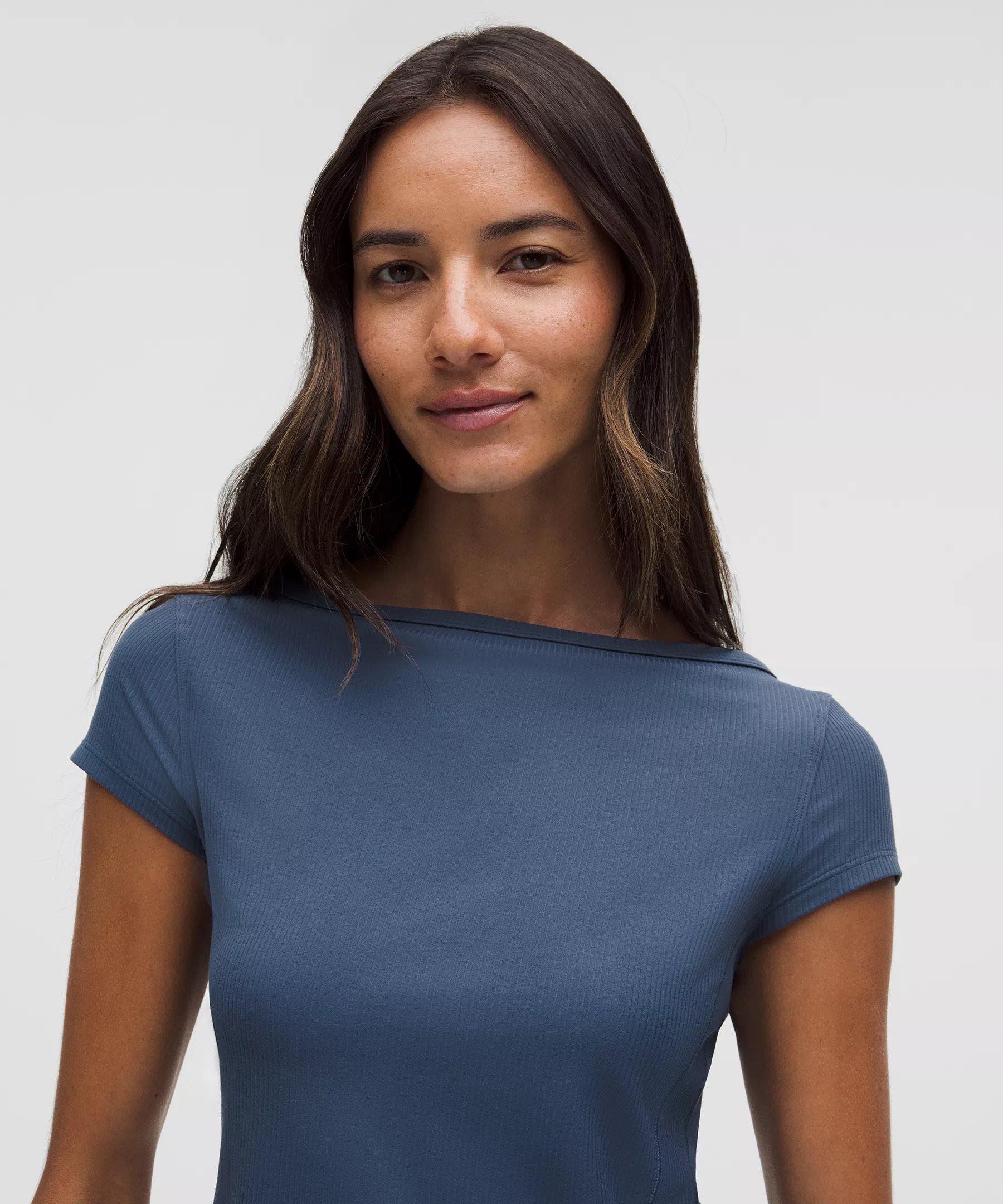 All Aligned Ribbed Mini Dress - 3