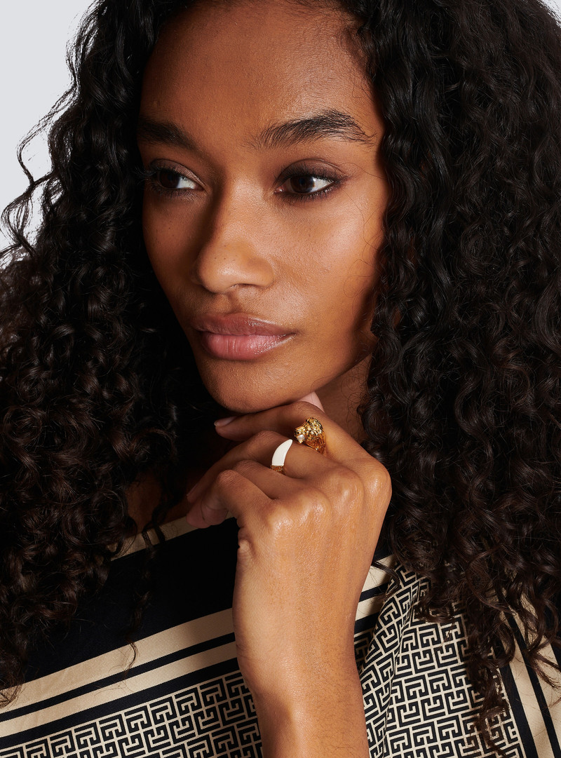 Balmain Lion ring outlook