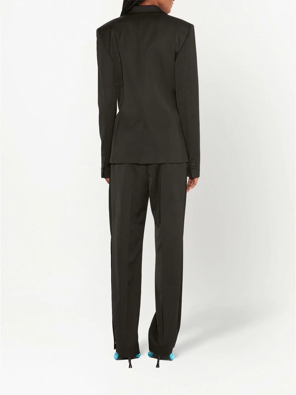 straight-leg trousers - 4