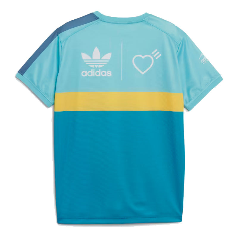 adidas x Human Made Graphic T-shirt 'Aqua' HA7923 - 2