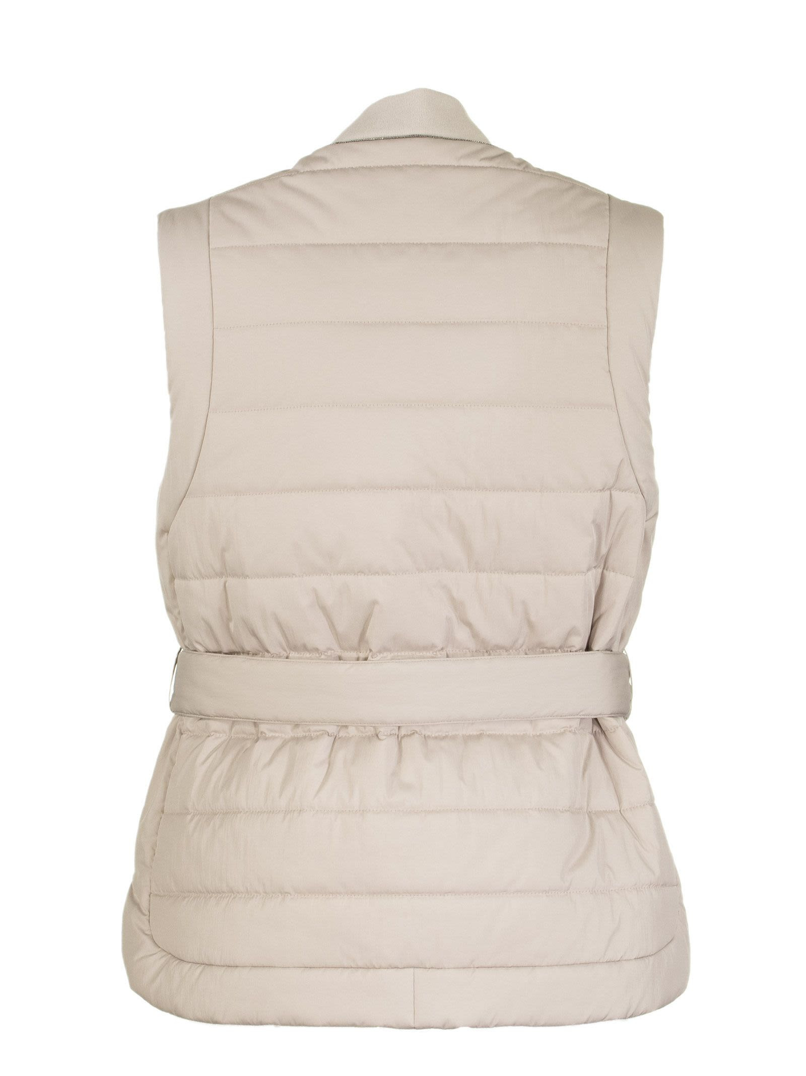Brunello Cucinelli Women Down Sleeveless Jacket - 2