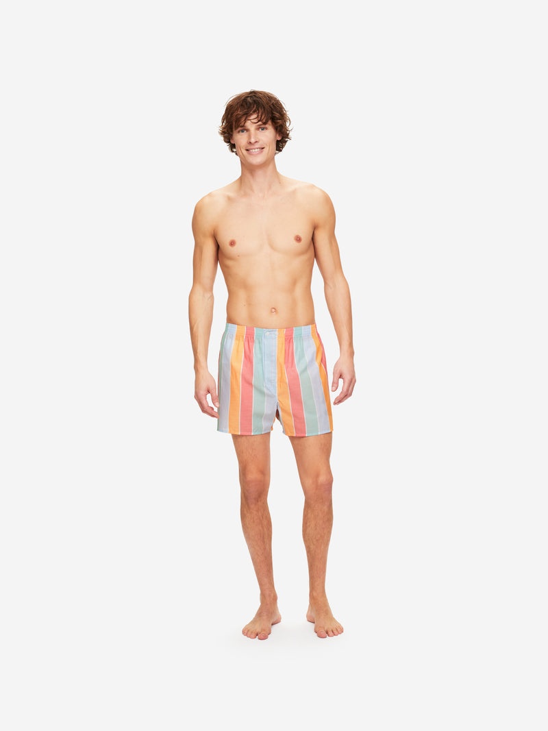Men's Classic Fit Boxers Amalfi 18 Cotton Batiste Multi - 3
