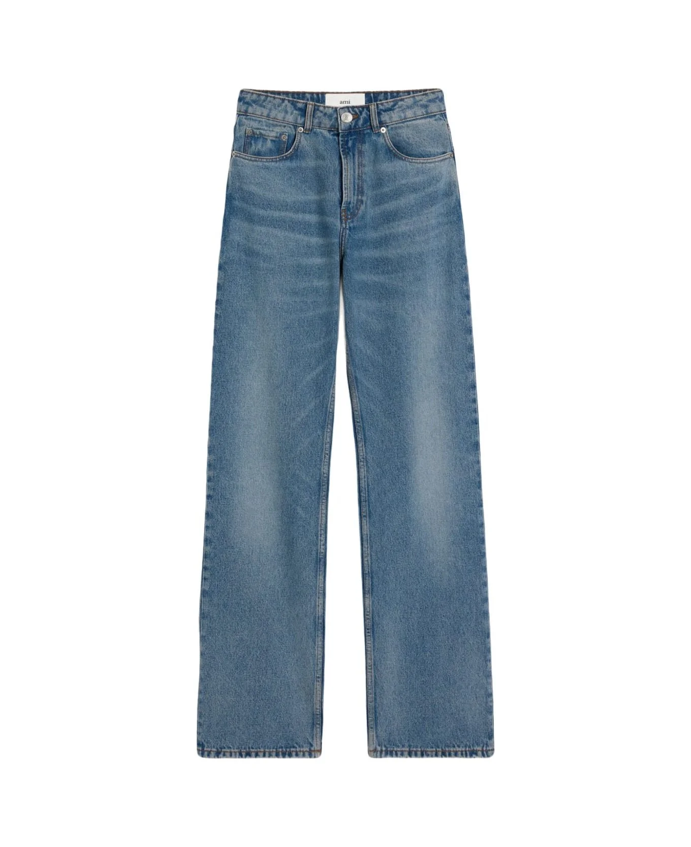 Large Fit Denim Jeans - 1