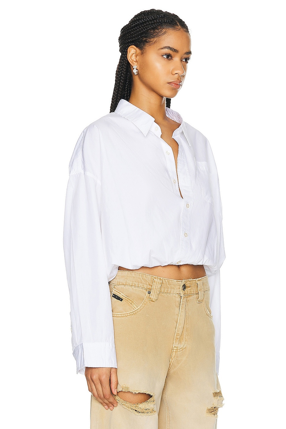 Crossover Bubble Shirt - 2