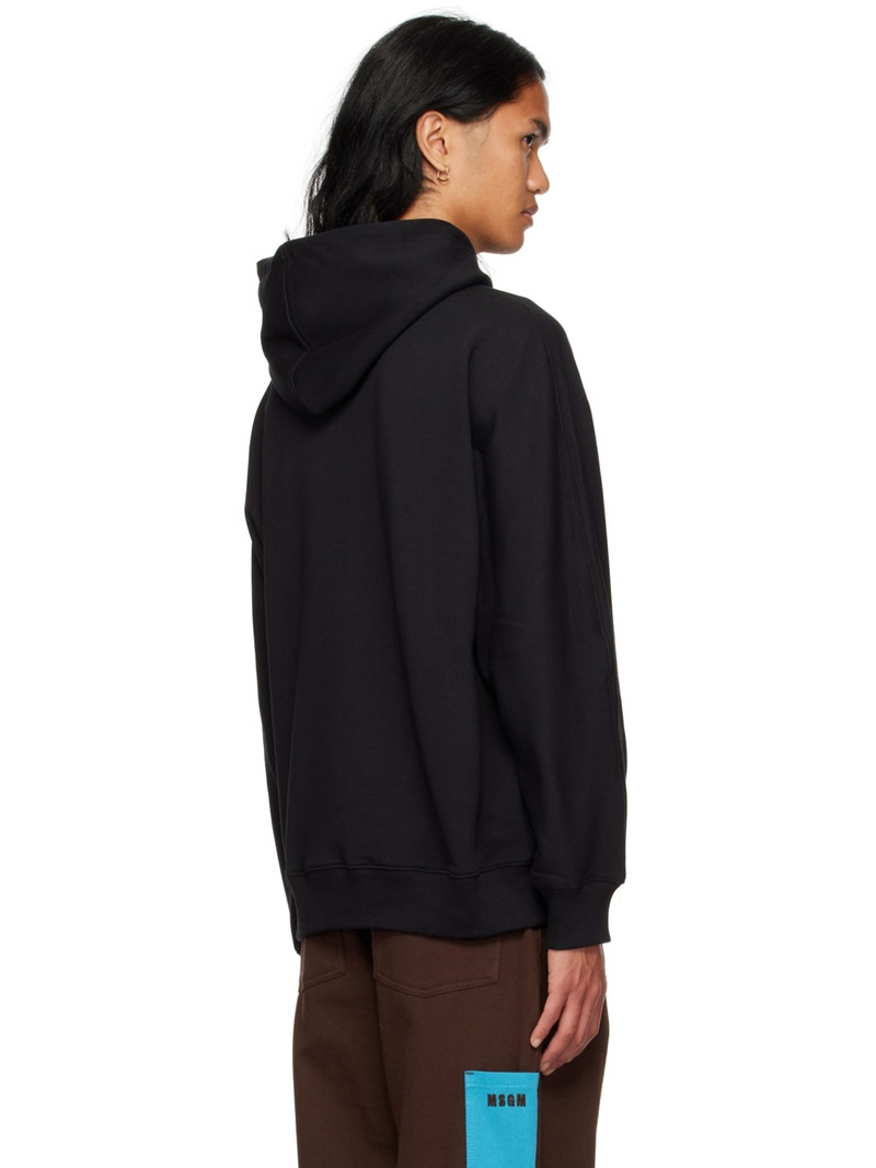 Black Printed Hoodie 3