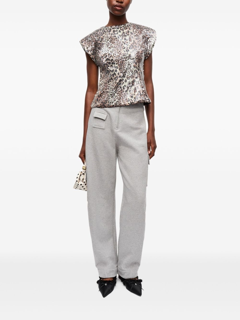 leopard-print blouse - 2