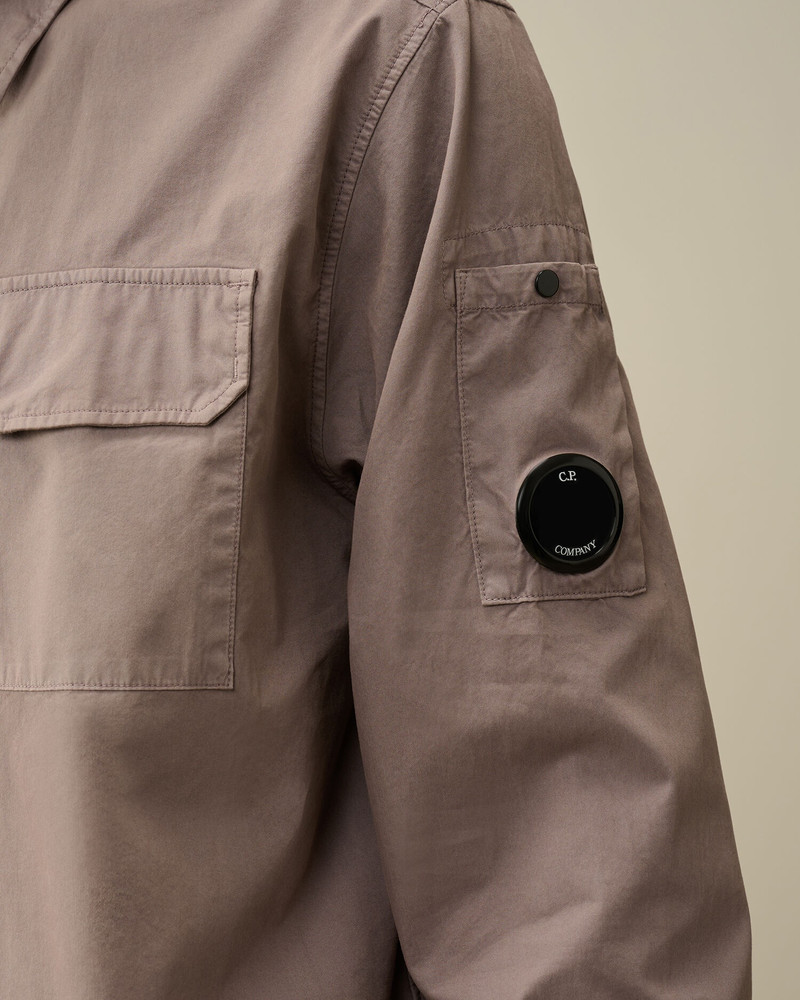 Organic Gabardine Buttoned Lens Shirt 4