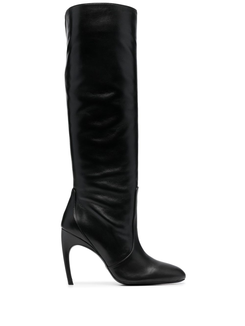 Luxecurve 100mm round-toe boots - 1
