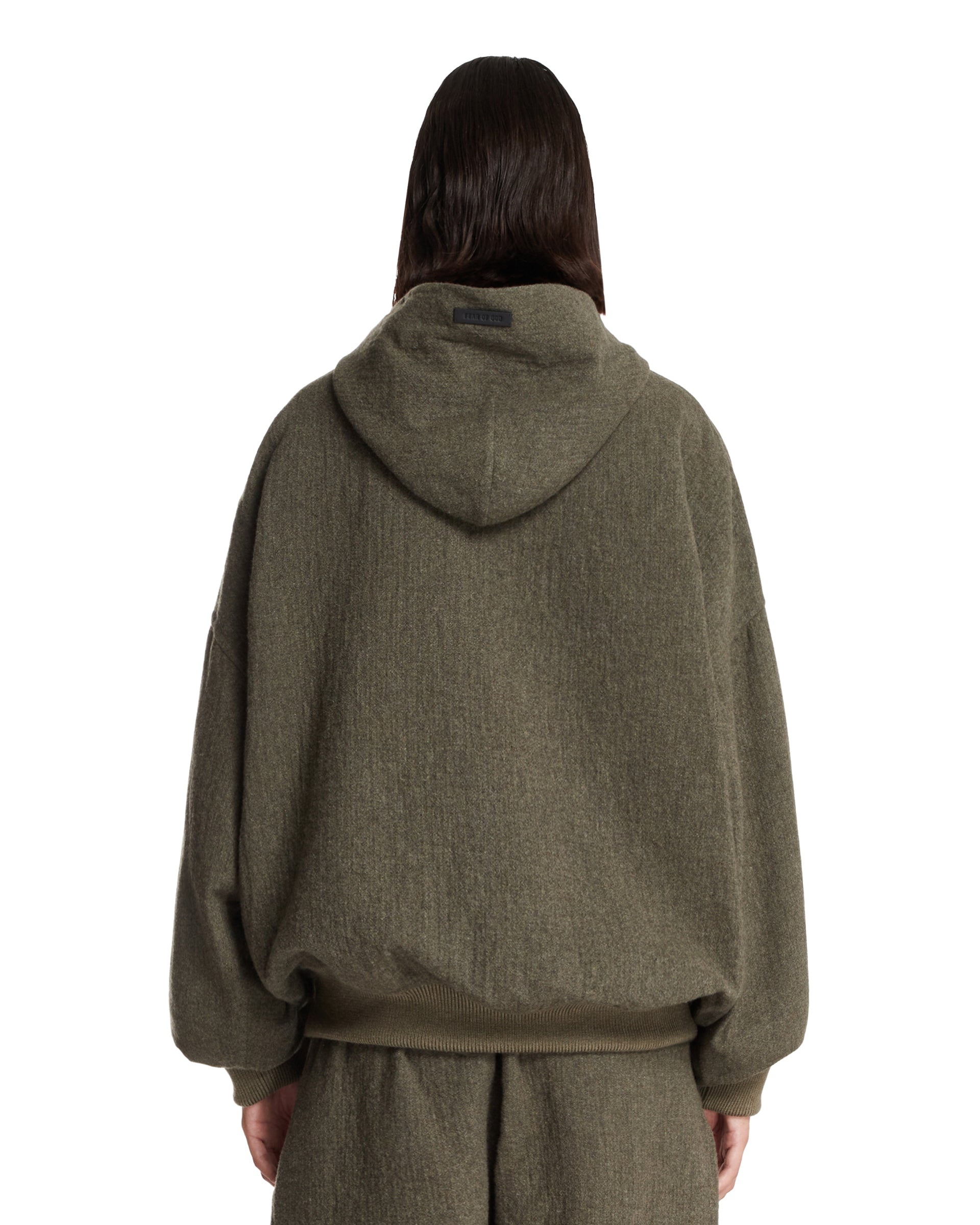 Green Zip-Up Sweatshirt - 5
