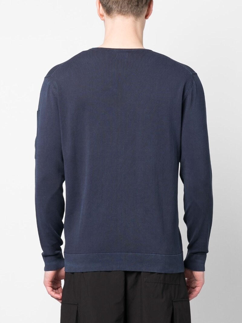 crew neck cotton sweatshirt - 4