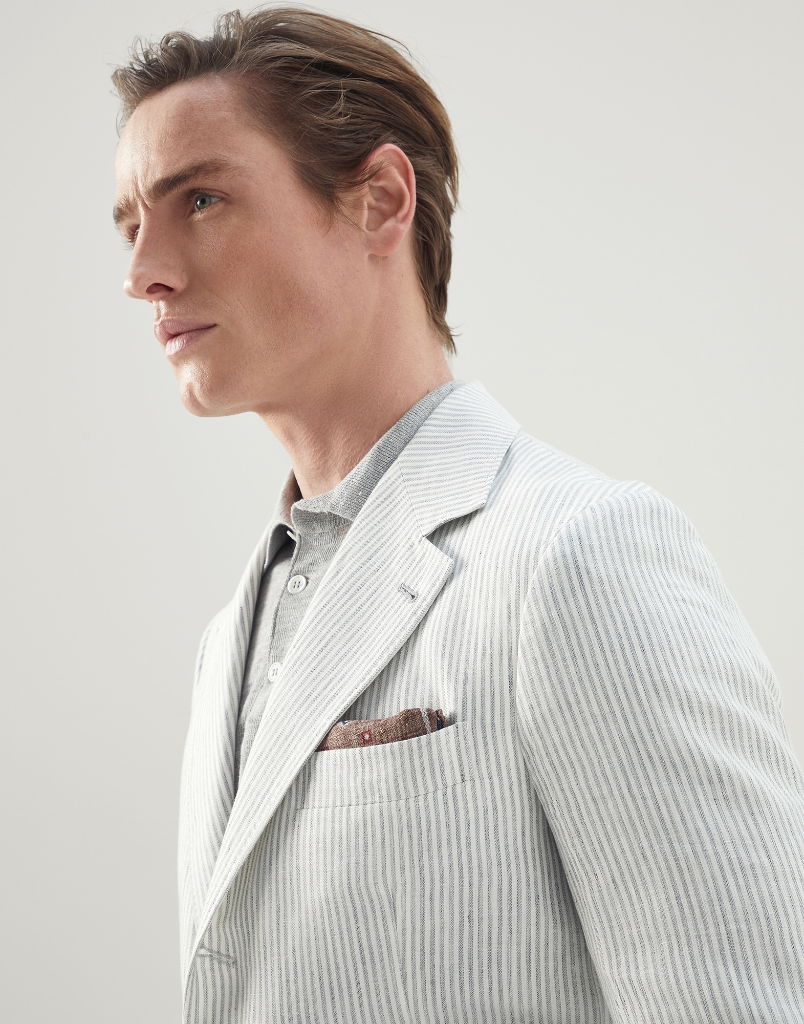 Double face silk pocket square - 3