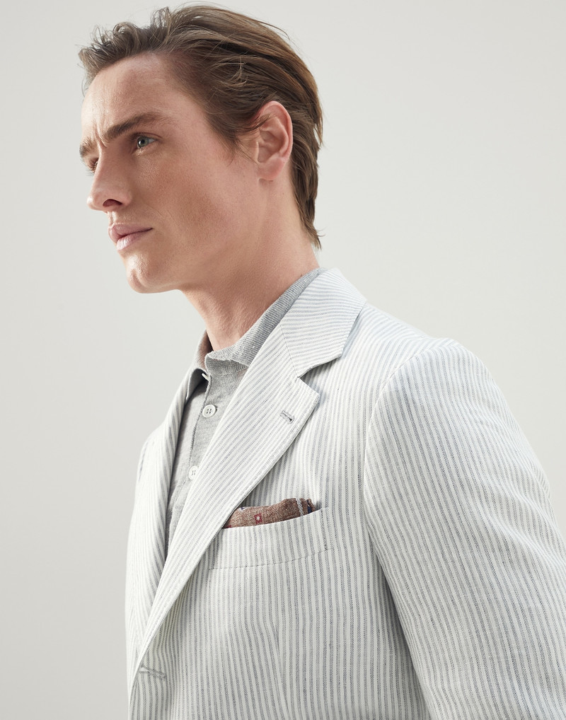 Double face silk pocket square 3