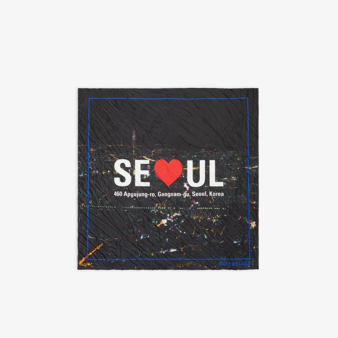 Seoul Scarf  in Black - 1