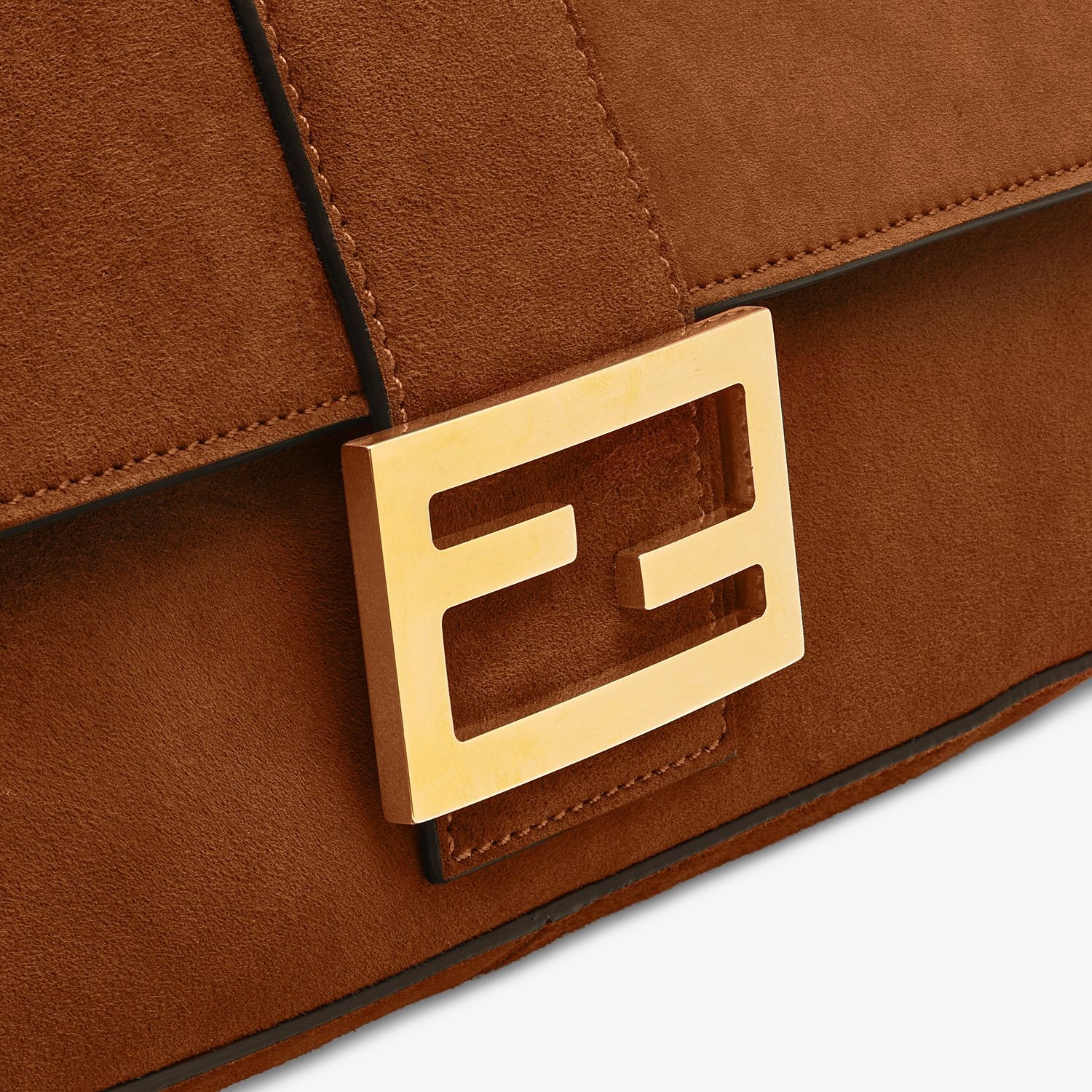 Brown suede bag - 6