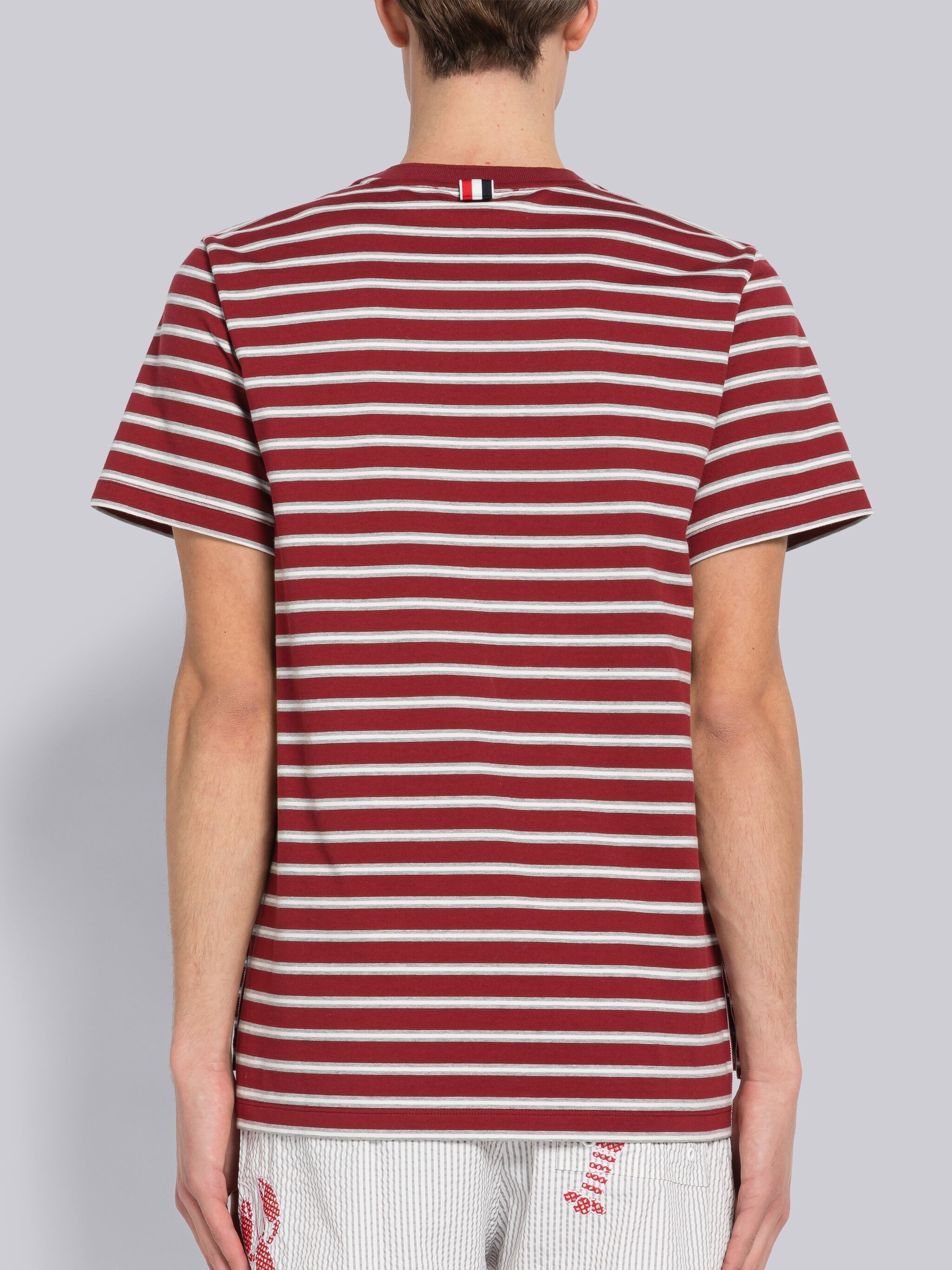 Stripe Midweight Jersey Tee - 3