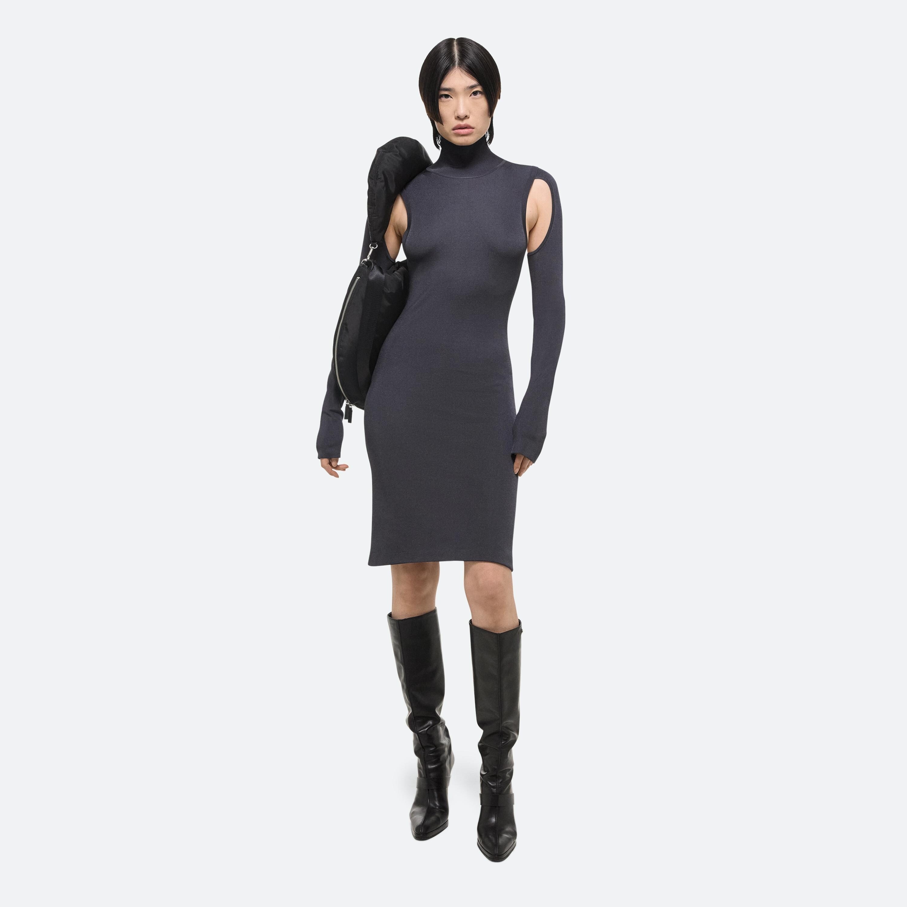 AIR TURTLENECK DRESS - 2
