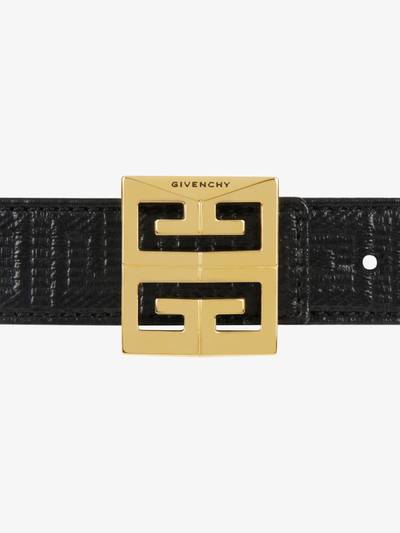 Givenchy 4G REVERSIBLE BELT IN COATED CANVAS outlook