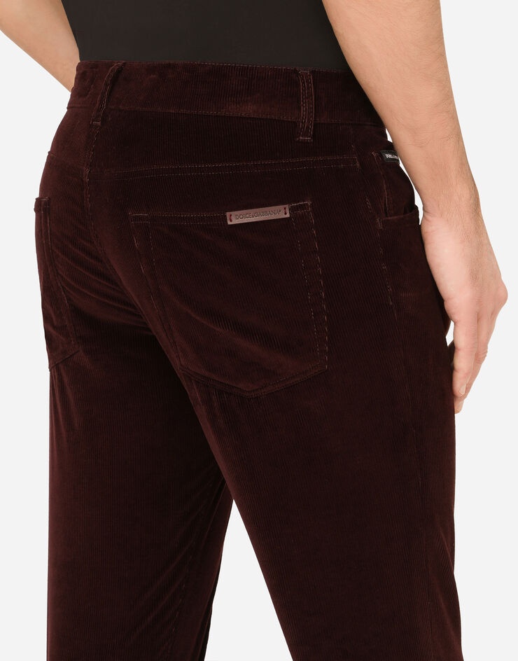 Five-pocket stretch cotton pants - 5