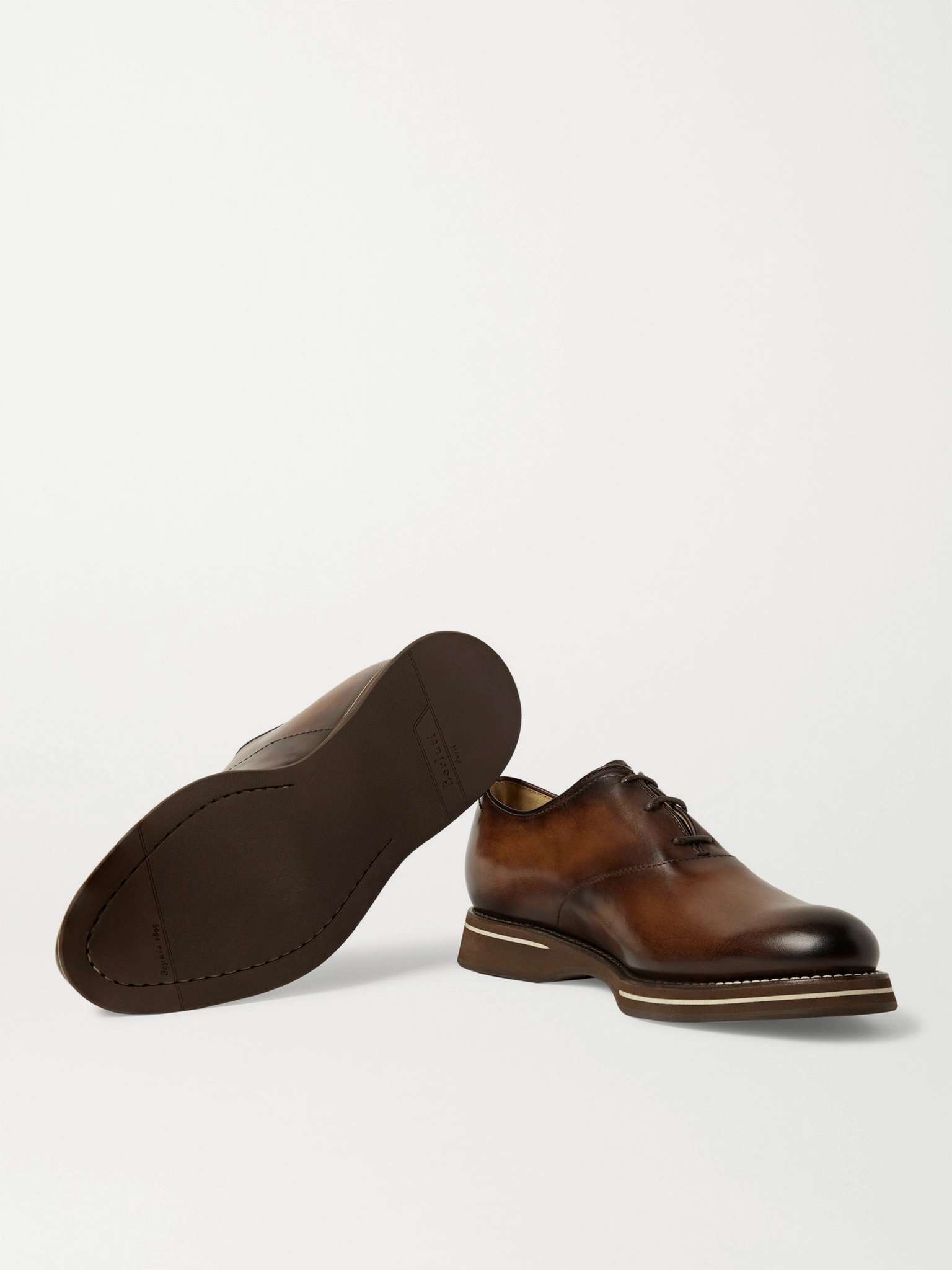 Alessio Padova Venezia Leather Oxford Shoes - 7