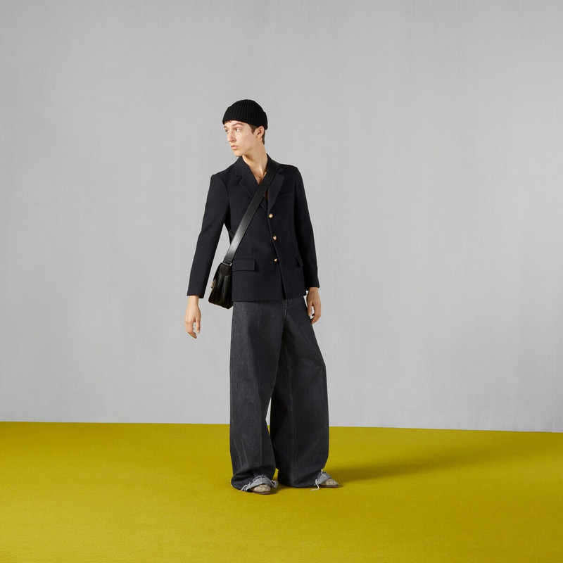 GUCCI Gucci Caspian Wool Single-Breasted Jacket Men outlook