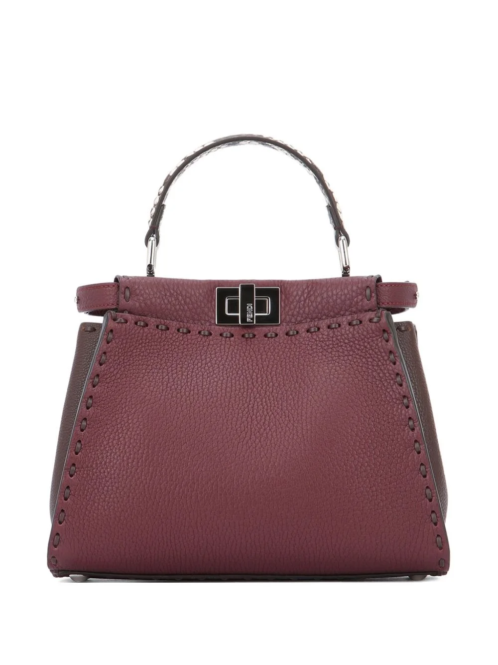 Peekaboo mini leather handbag - 1