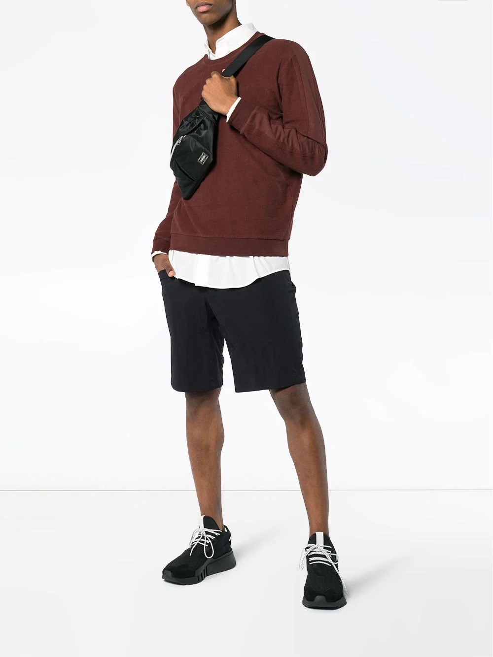 Black Voronoli Shorts - 2