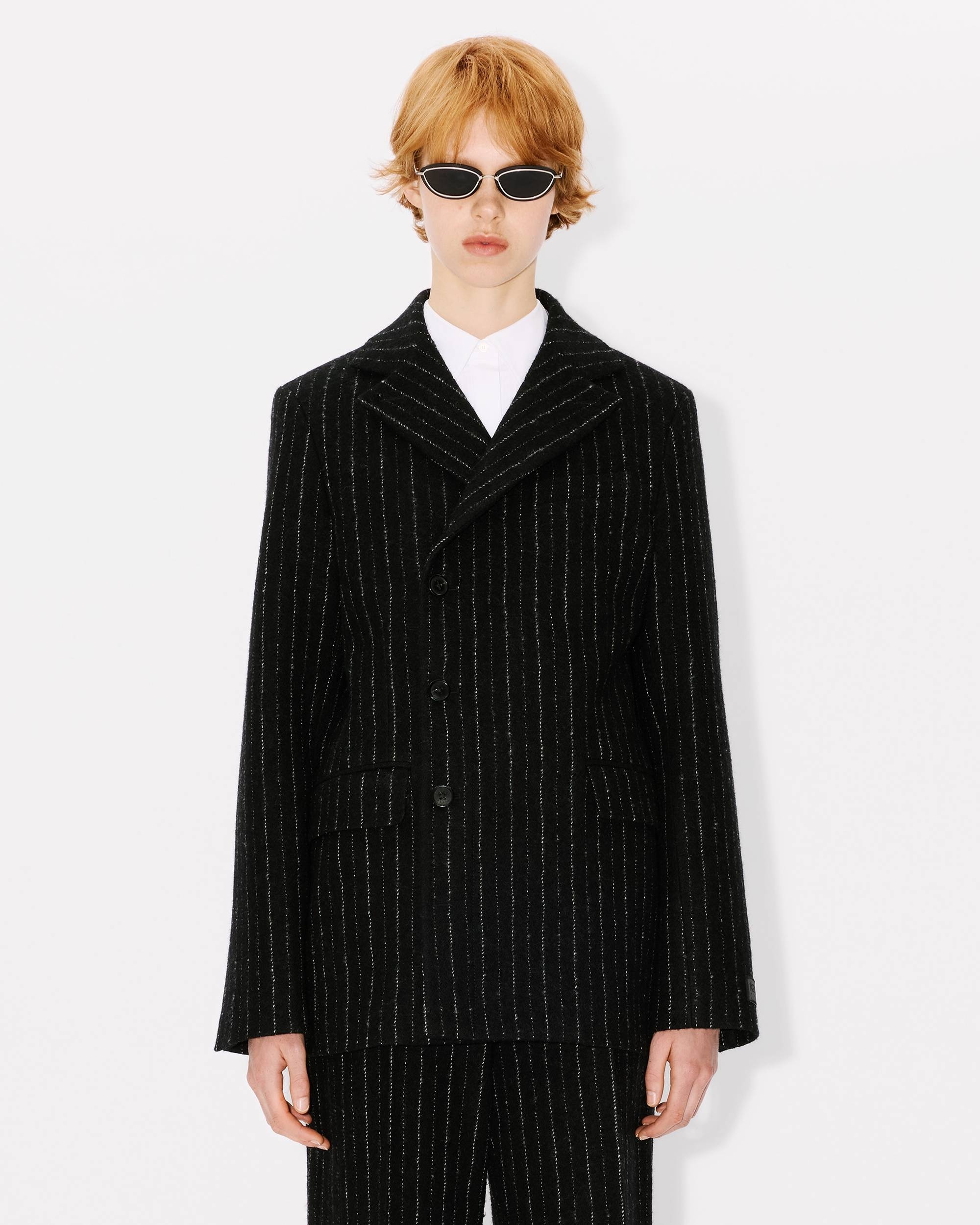 Oversized blazer in virgin wool - 4