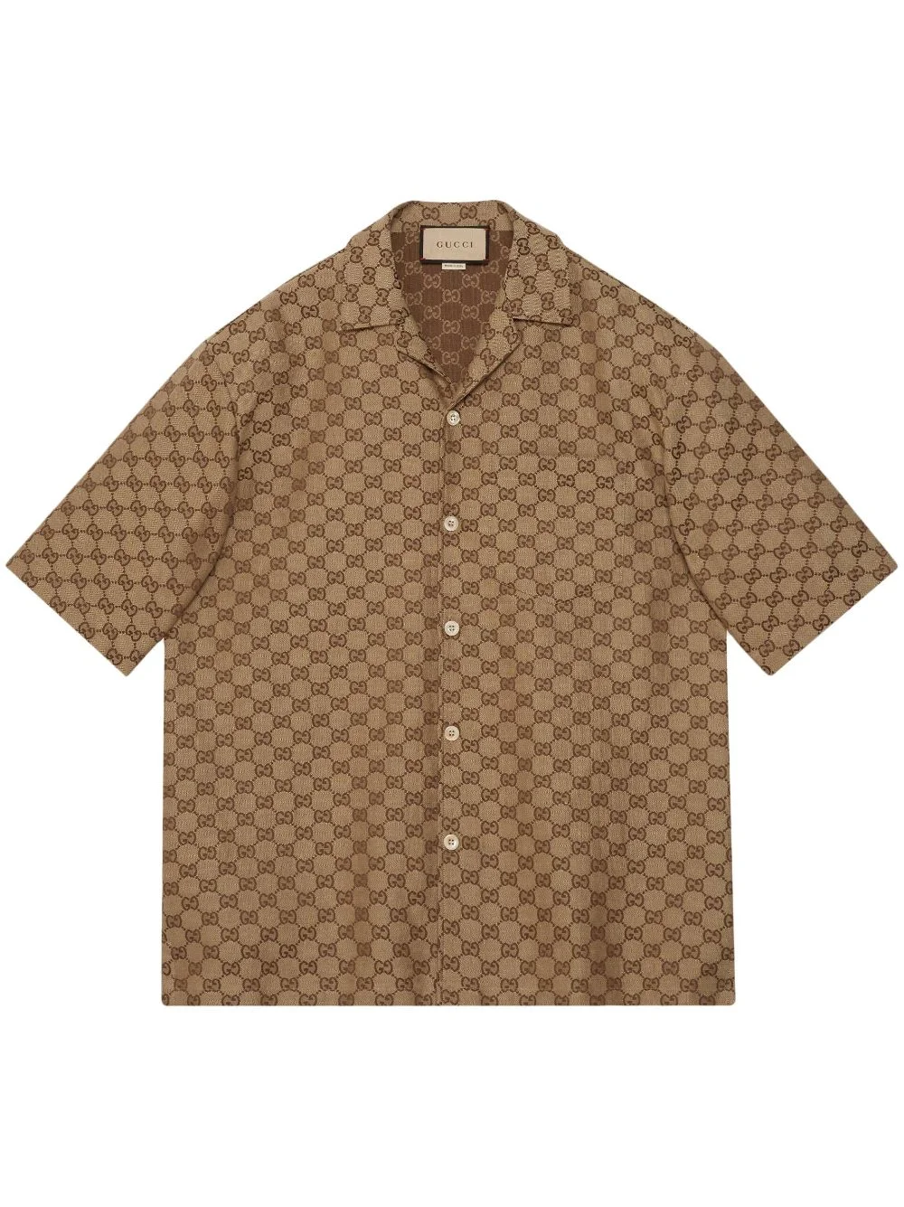 Gucci Men Gg Canvas Shirt - 1