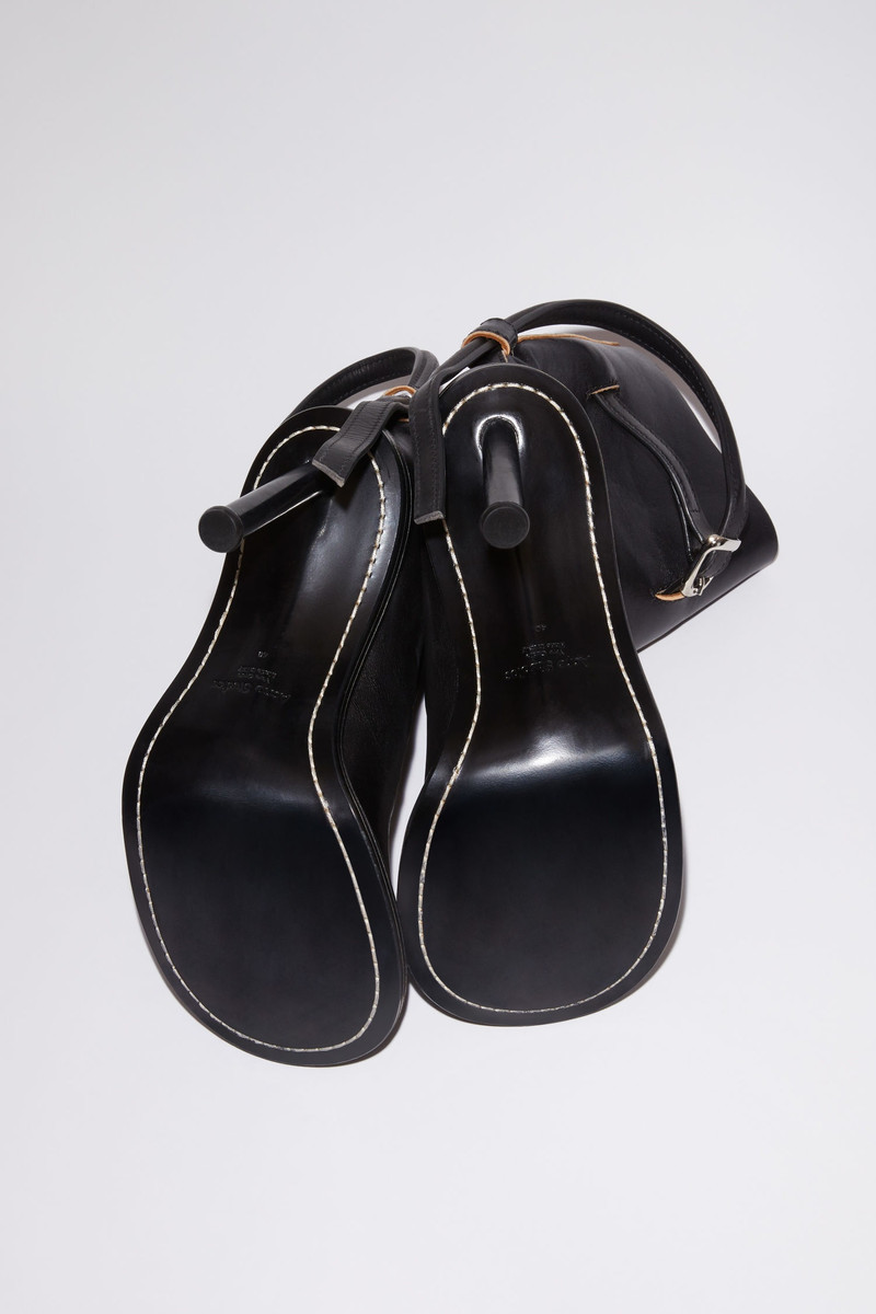 Leather ankle boots - Black 3