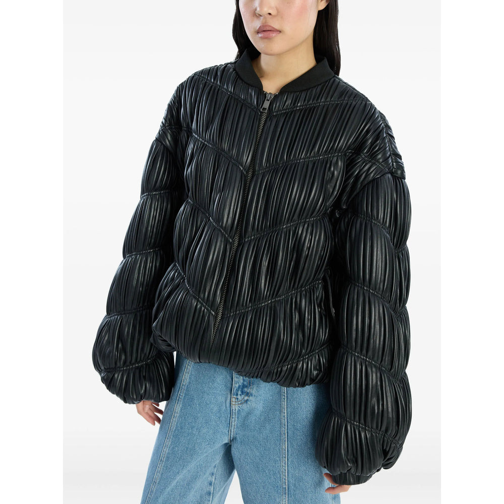 Rotate Black Jackets - Bomber Jackets Women - 5