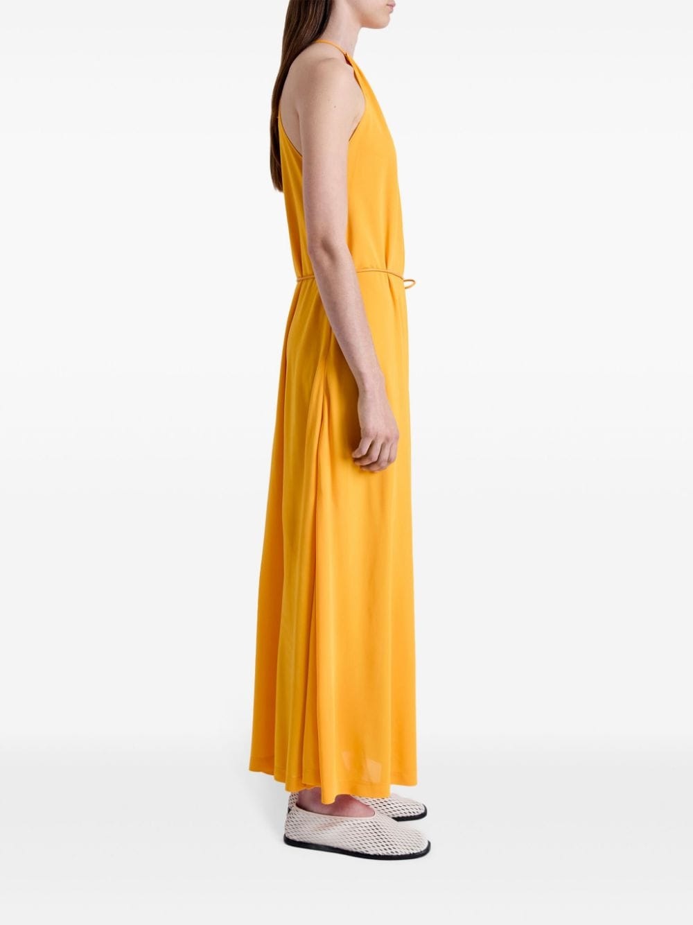 soft-jersey halterneck maxi dress - 3