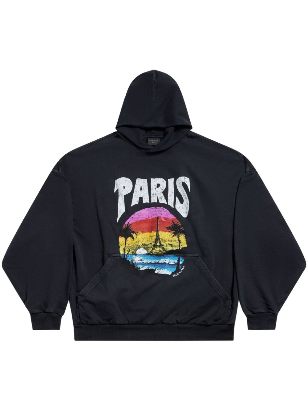 Paris Tropical cotton hoodie - 1