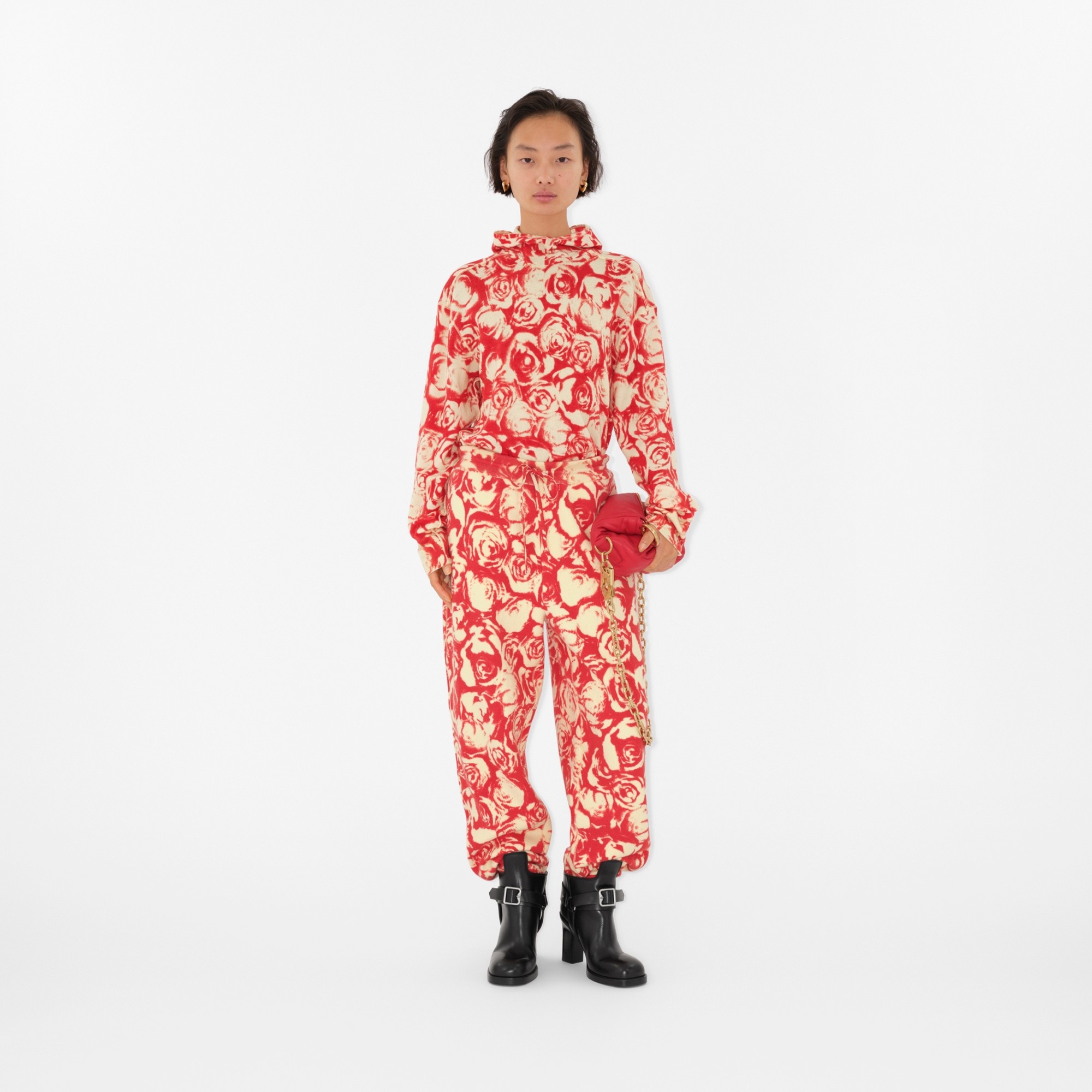 Rose Wool Hoodie - 2