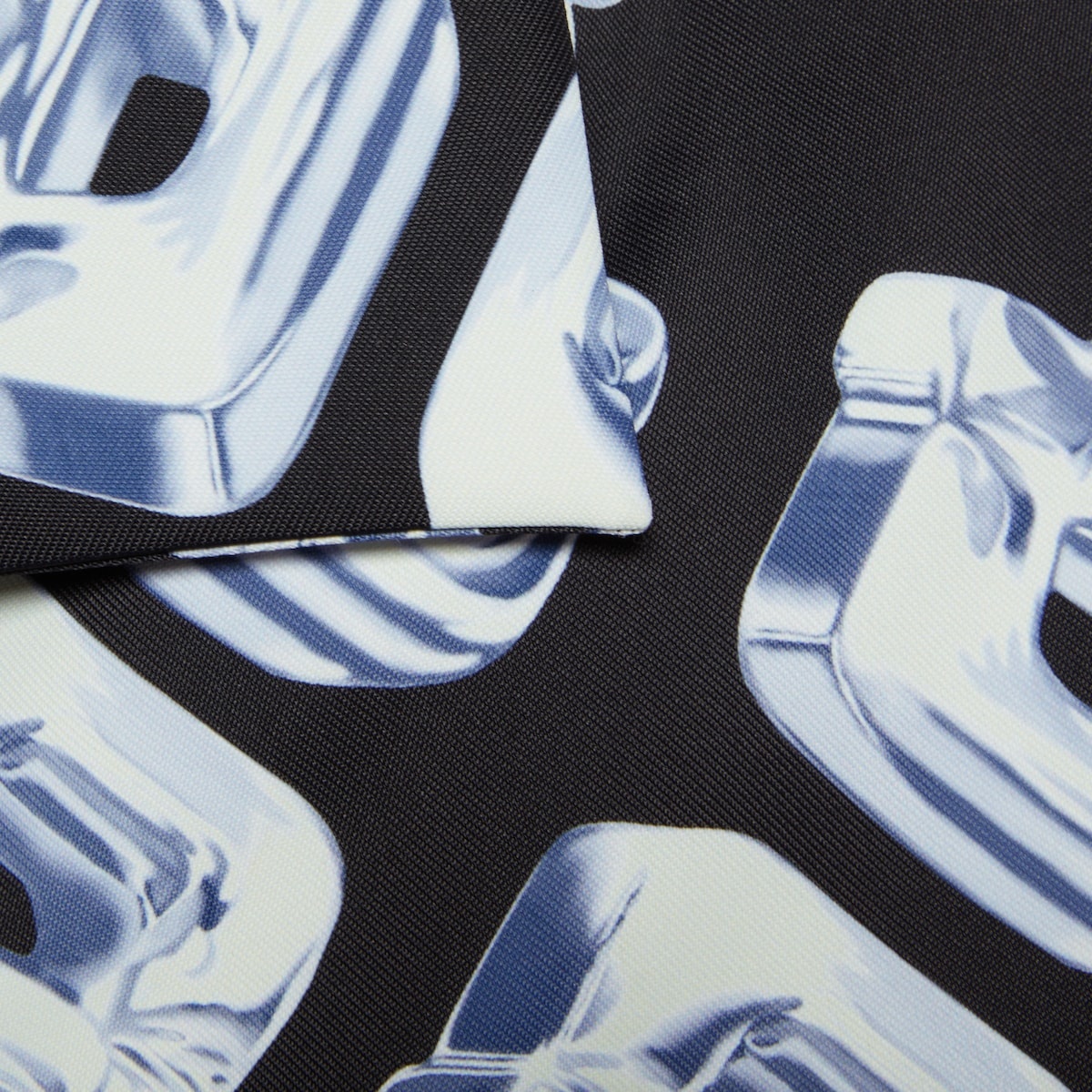 3D glass Horsebit print fabric jacket - 4