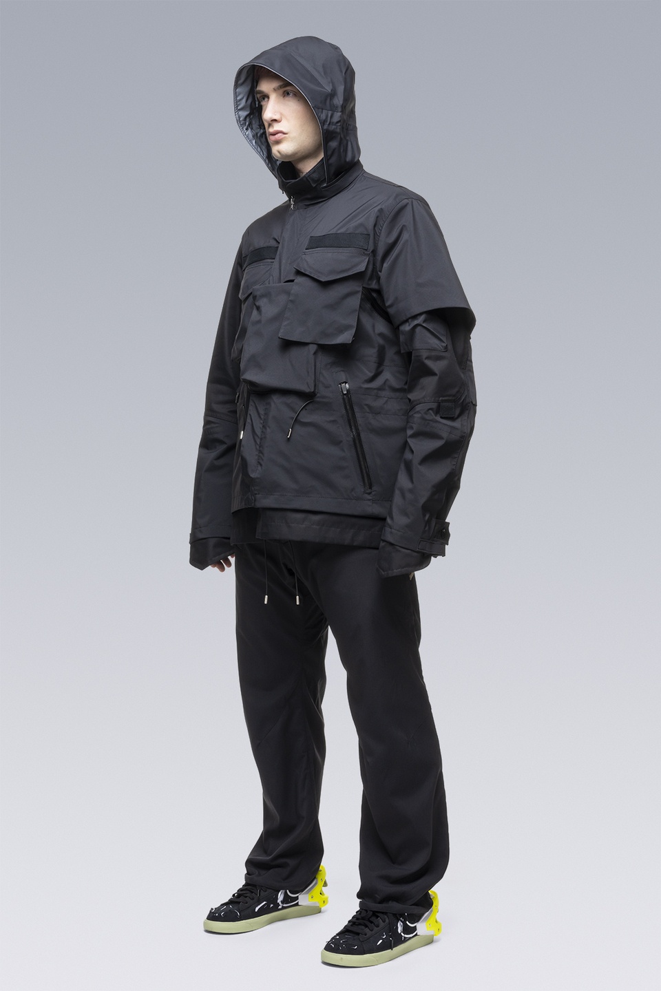 SAC-J2761 sacai / ACRONYM Field Jacket Black - 7