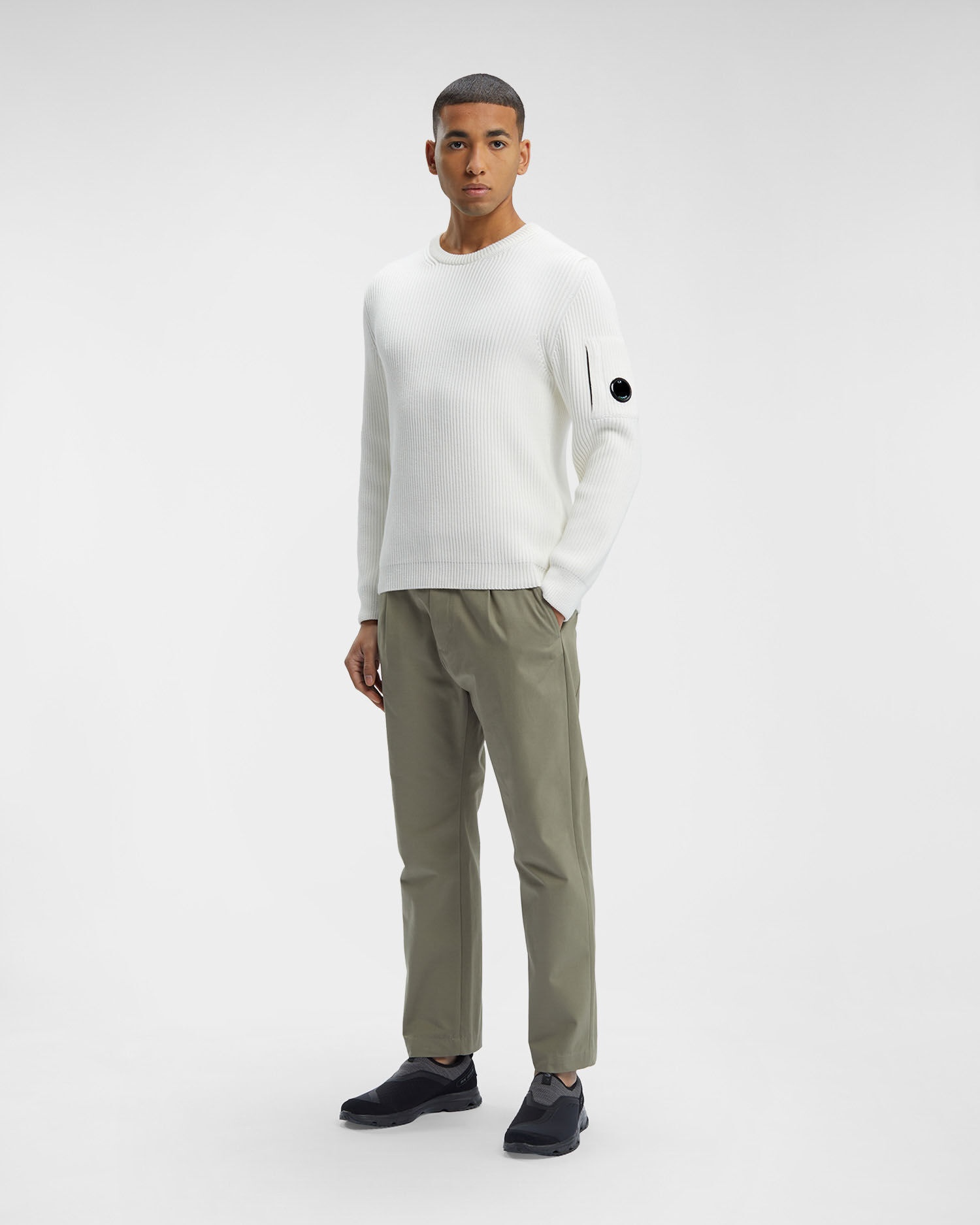 Full Rib Crew Neck Jumper - 6