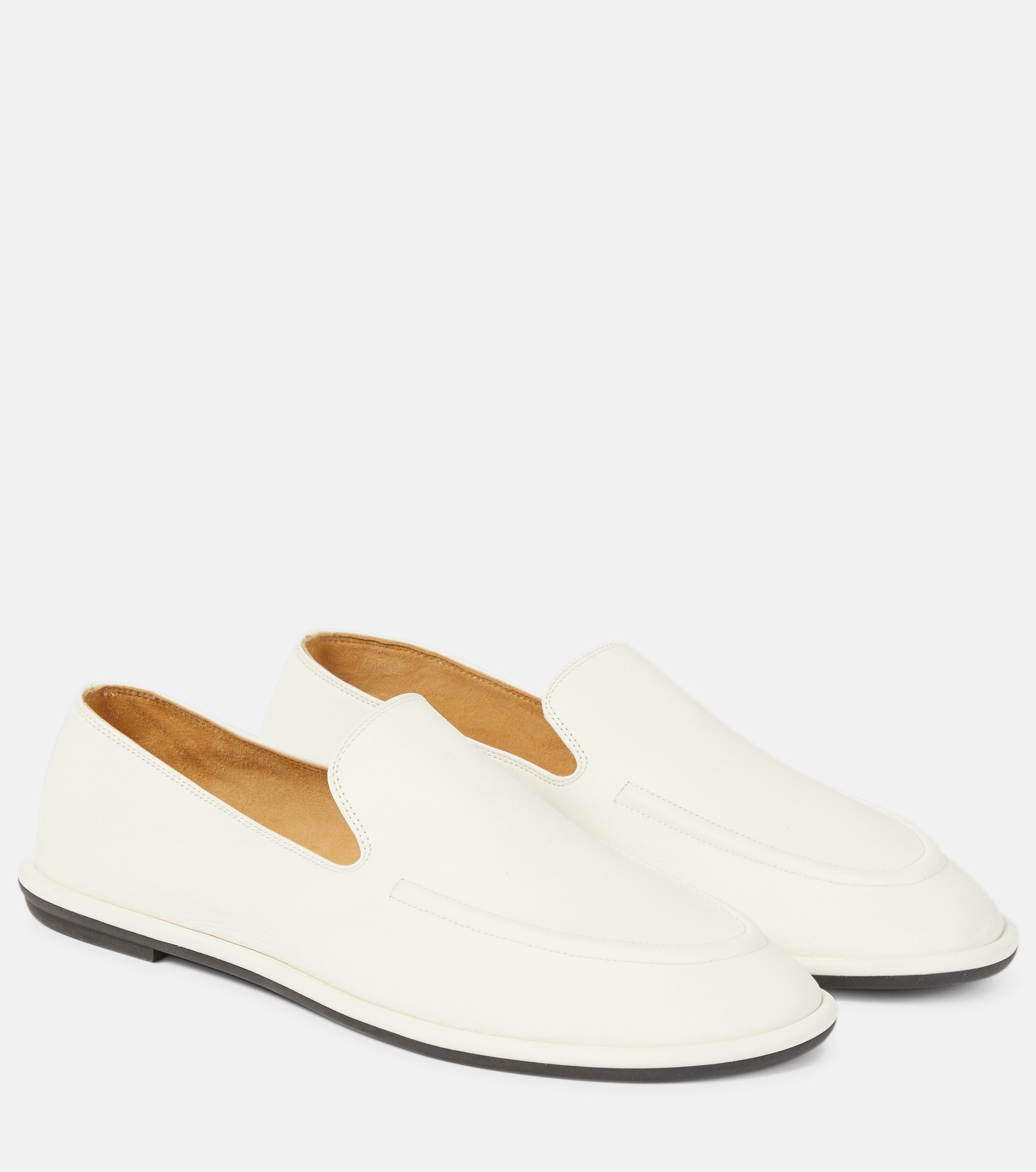Canal leather loafers - 1