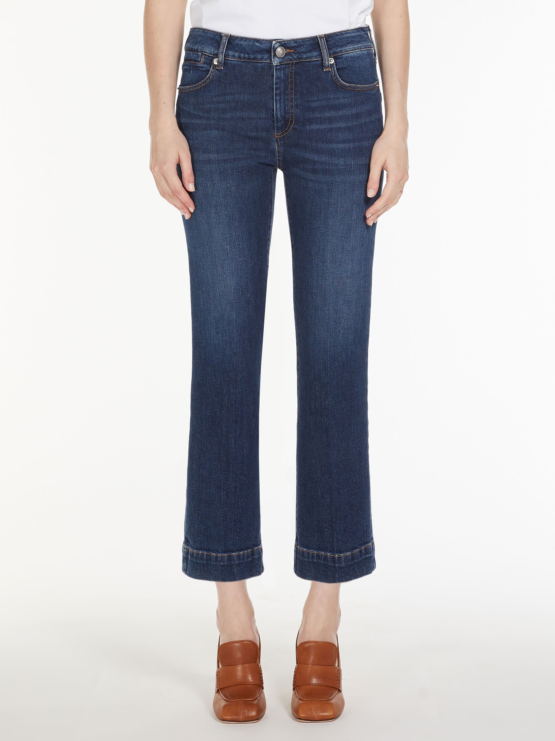 MESSICO Low-rise mini flare jeans - 3