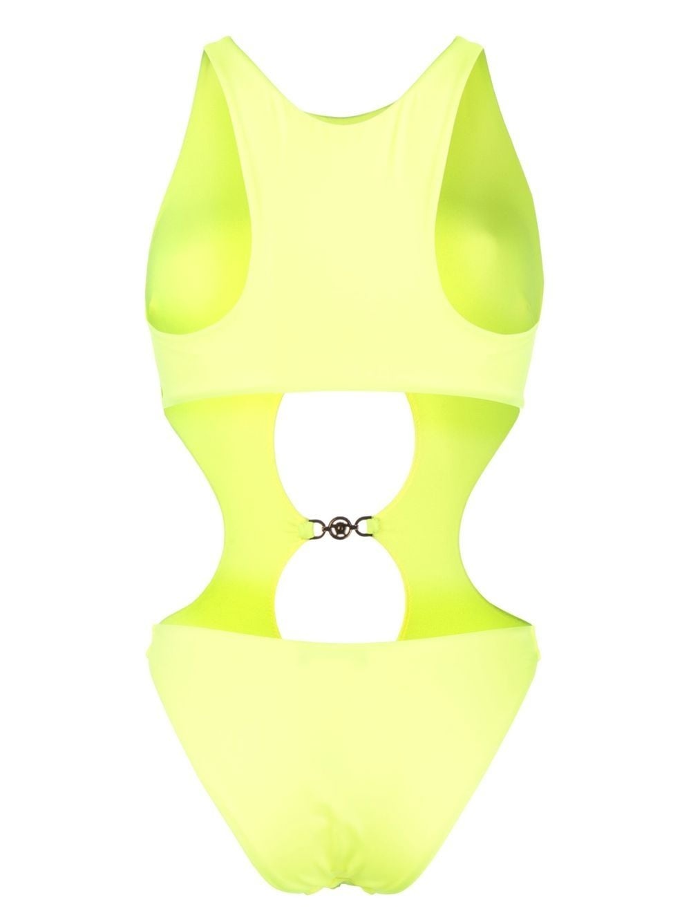 Medusa plaque detail swimsuit - 2