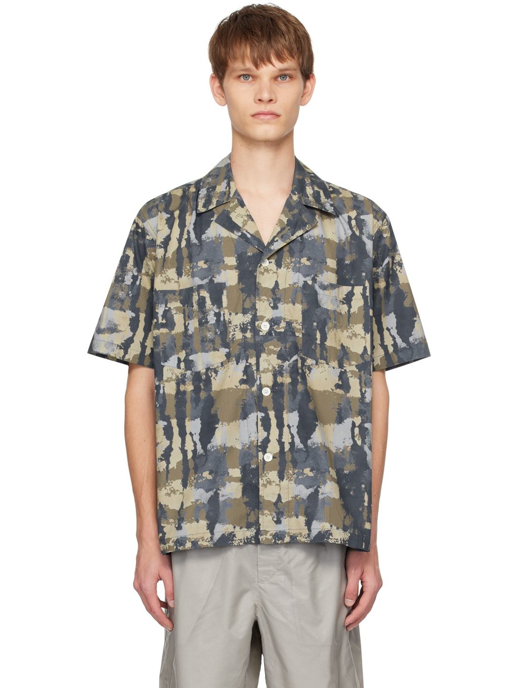 Blue & Khaki Mads Shirt - 1