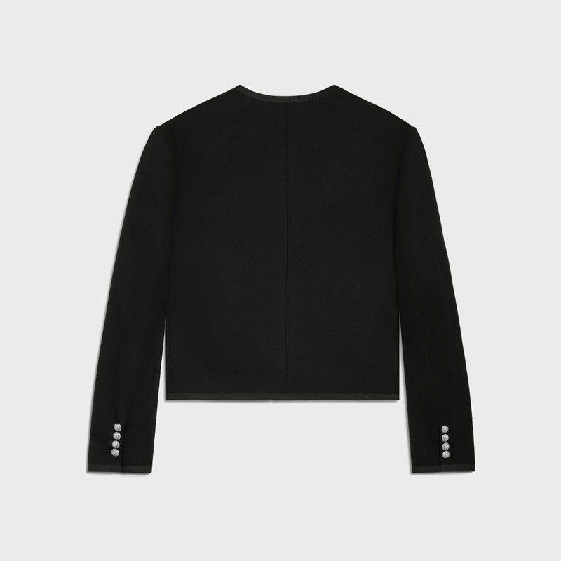 CELINE chasseur jacket in cashmere flannel outlook
