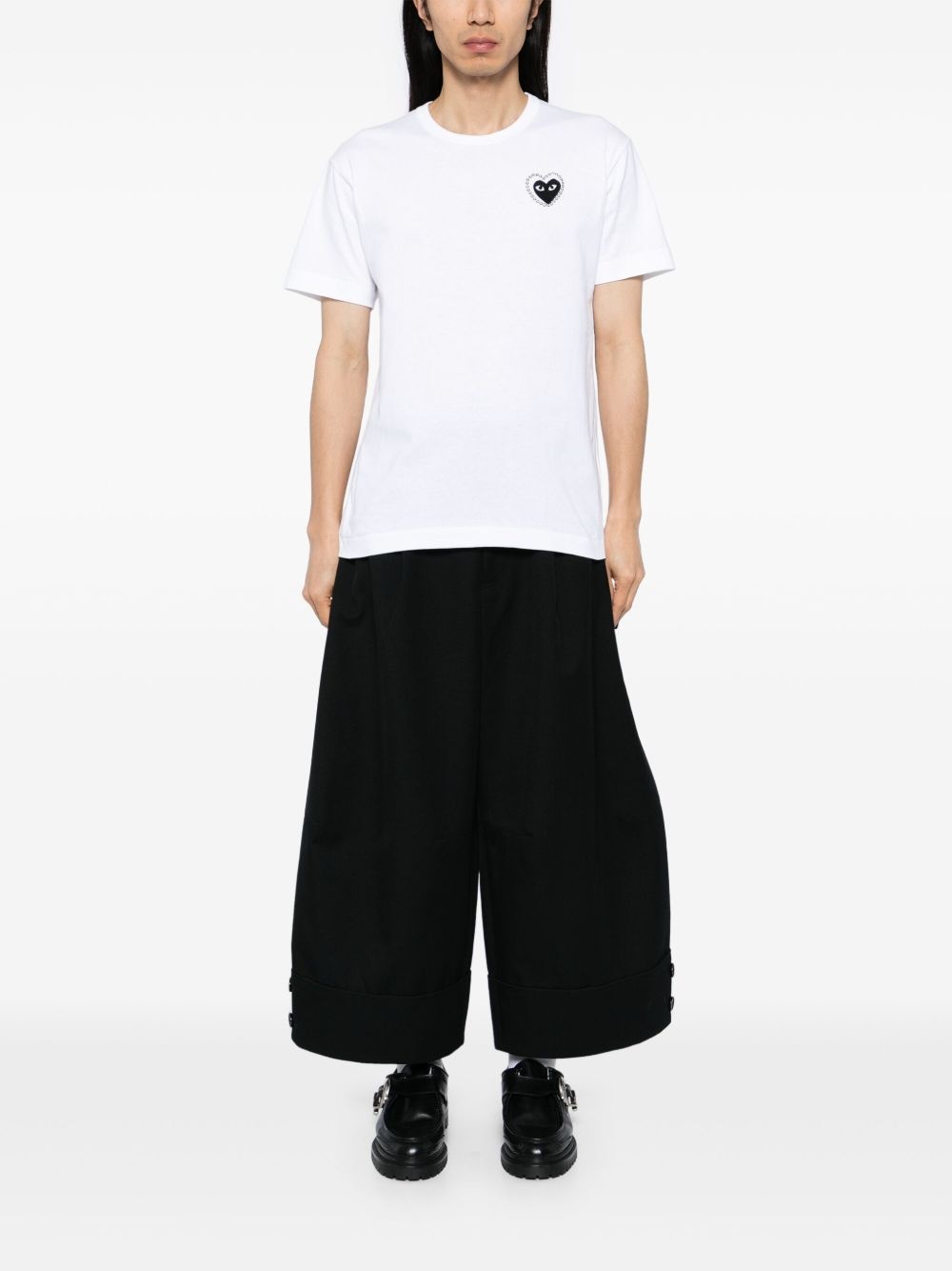 logo patch T-shirt - 3